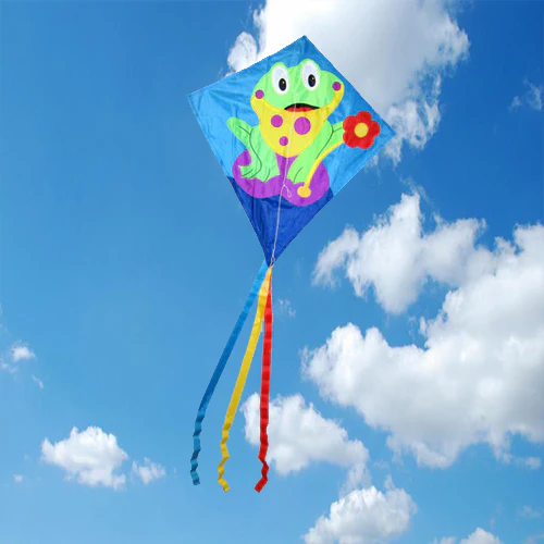Frog Diamond Kite